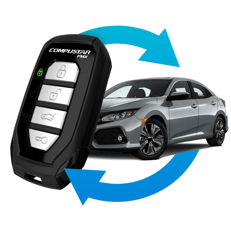 Compustar PRO G15 2-Way 2 MILE RANGE Remote Starter INSTALLED PACKAGE