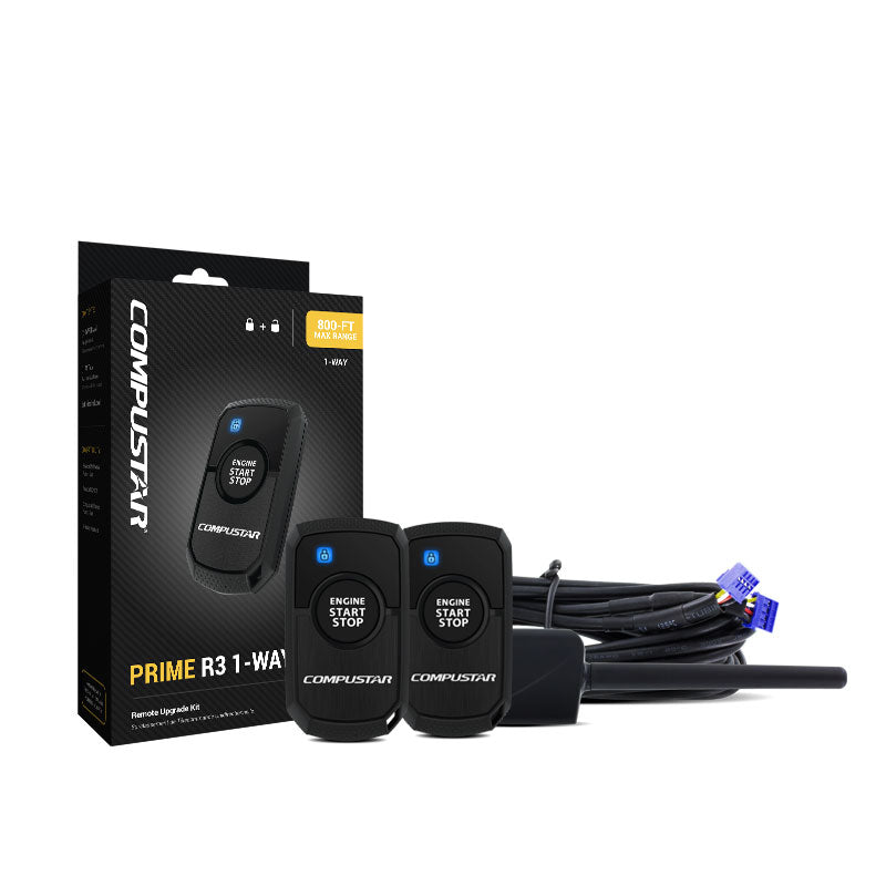Compustar PRIME R3 1-Way, 3000' Range Remote Kit