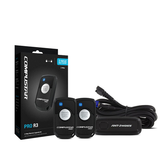Compustar PRO R3 (2-Way) 2-Way LED, 2-Mile Range Remote Kit